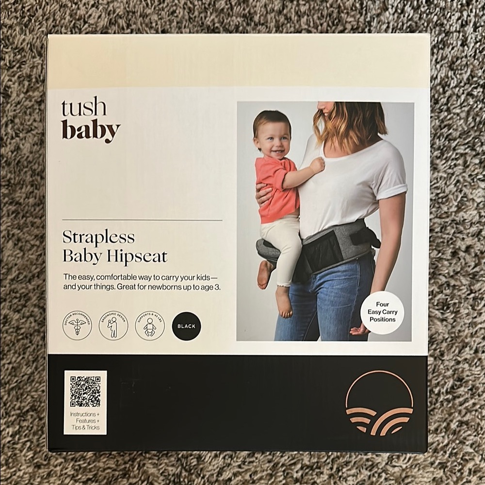 EUC Tush Baby Hip Carrier